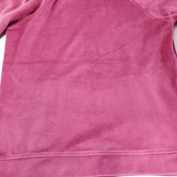 32 Degrees Heat Hoodie Girls Top Pullover Velour Blouse Sweatshirt Long Sleeve - Picture 7 of 10